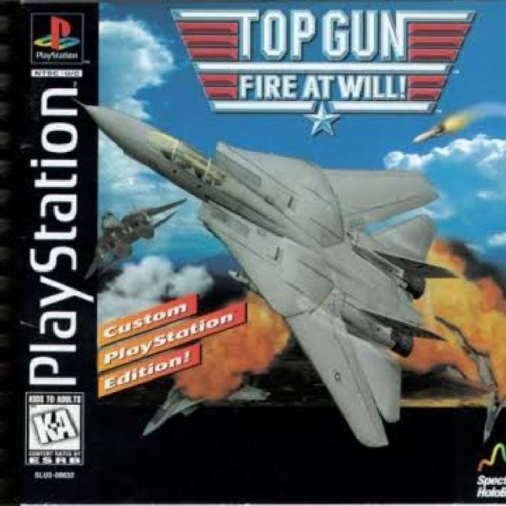 Top Fire At Will PS1