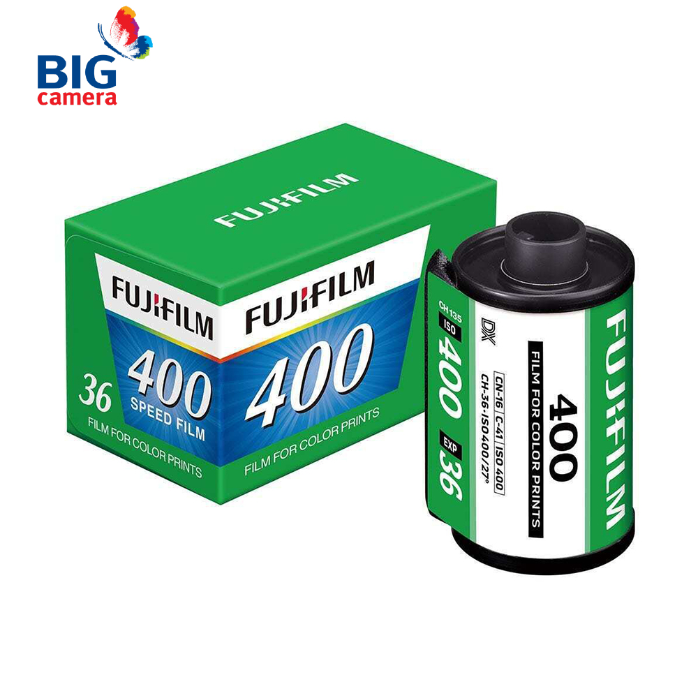 Fujifilm 400 36Ex 1 Bx - Iso 400 Film Roll ราคา 530 บาท*ส่งฟรี