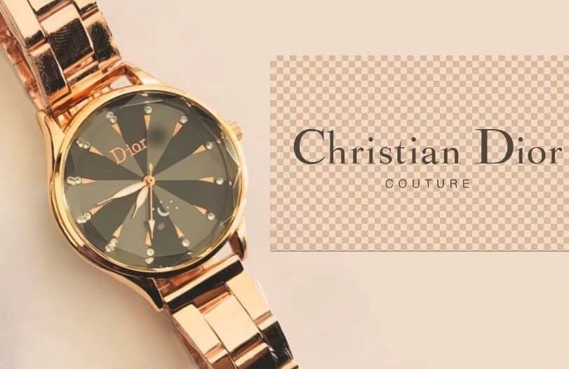 (พร้อมส่ง)นาฬิกาแฟชั่น ผู้หญิง นาฬิกาChristianDior สายเหล็ก ระบบเข็ม ควอตซ์ผู้หญิง นาฬิกาข้อมือ RC892