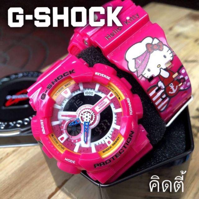 World Times G-Shock & Baby G  By Casio งานแฟชั่น คิตตี้  《 พร้อมกล่องเหล็ก 》