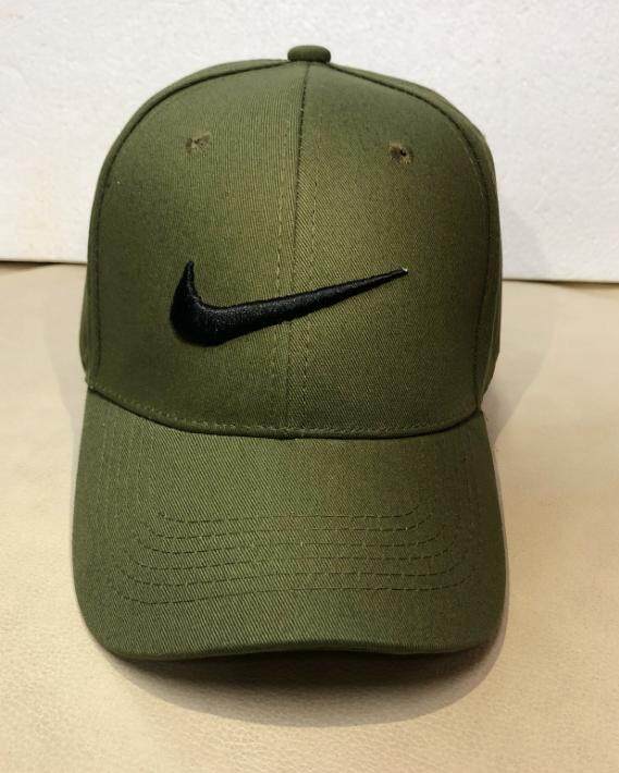 หมวกแก๊ป Nike CAP COTTON ดำ ขาว แดง เขียว น้ำเงิน A06