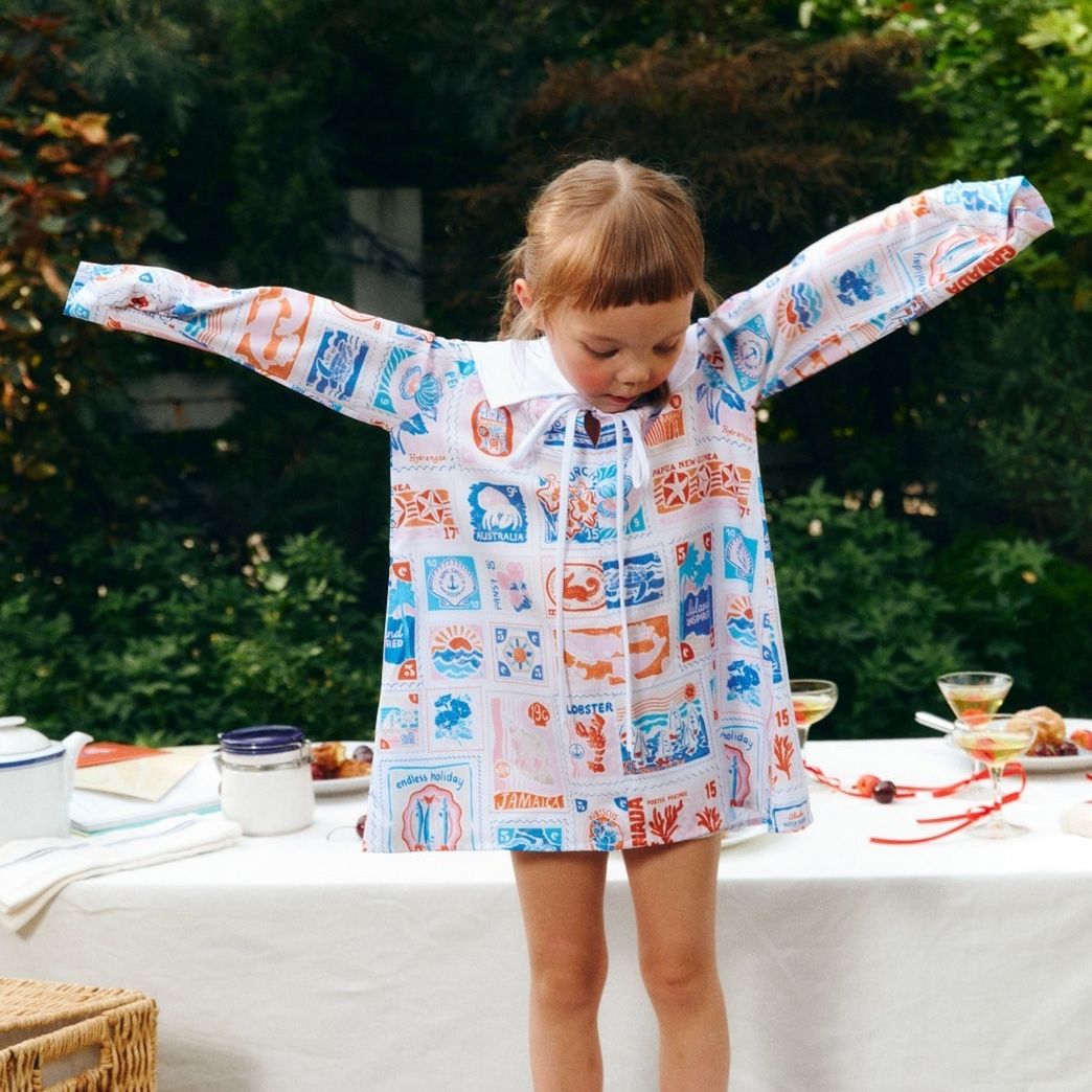 Endless Holiday Mini Sea Shore Dress Wanderlust Stamp ราคา 1,190 บาท*ส่งฟรี