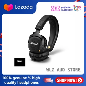 ภาพหน้าปกสินค้า【ร้านค้าในไทยมีในสต็อก】Marshall Mid Bluetooth Headphone on ear headphone with mic Black ที่เกี่ยวข้อง