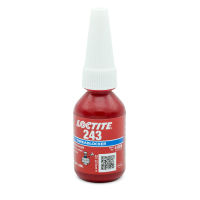 LOCTITE 243 (10ml.) น้ำยาล็อคเกลียว แรงยึดปานกลาง ใช้ได้กับโลหะทุกชนิด เช่น สเตนเลส อะลูมิเนียม โลหะชุป