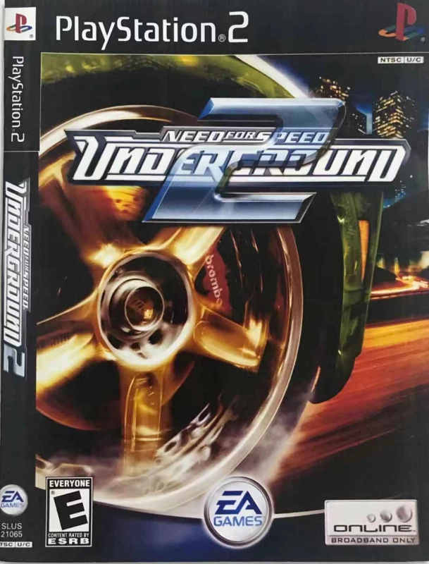 ภาพหน้าปกสินค้าแผ่นเกมส์ PS2 Need For Speed Underground 2