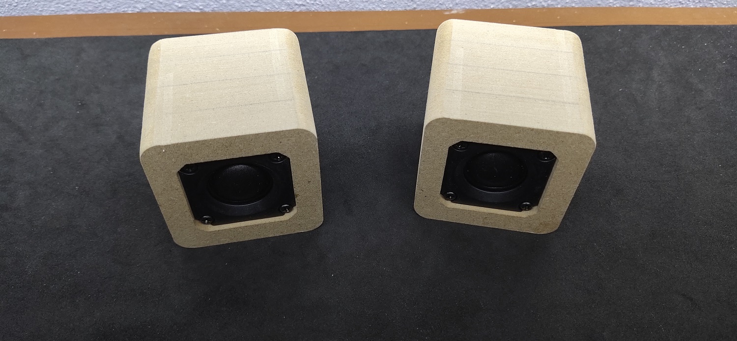 ตู้ลำโพง 1 inch silk membrane small tweeter crossover passive iron speaker full range maze speaker perfect for independent super tweeter