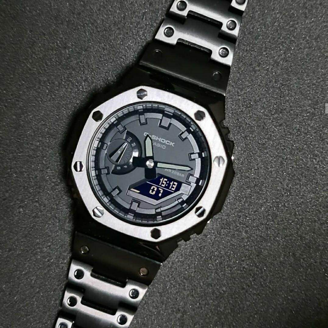 นาฬิกาผู้ชาย Casio G-SHOCK นาฬิกาทางการ ใช้งานได้ทุกระบบ Digital ผลิตจากวัสดุ Stainless steel เกรด AAA มีของพร้อมส่ง
