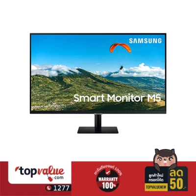 [ทักแชทรับโค้ดส่วนลดพิเศษ] Samsung Monitor FHD 27'' รุ่น LS27AM500NEXXT 60Hz