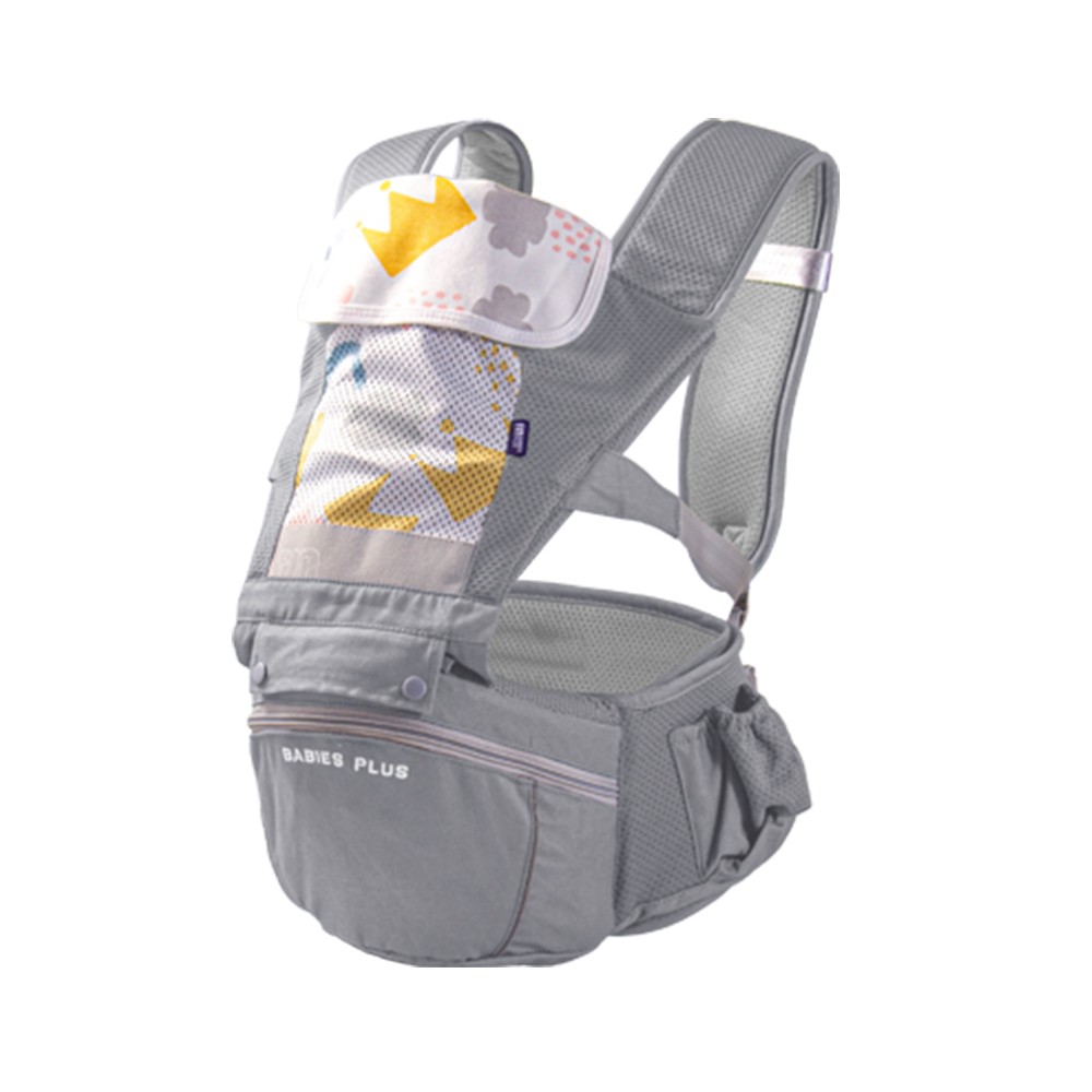 PAPA BABY เป้อุ้มเด็ก รุ่น PRST890 สามารถถอดออกเป็น hip seat ได้ รับน้ำหนักได้ถึง 25 kg.