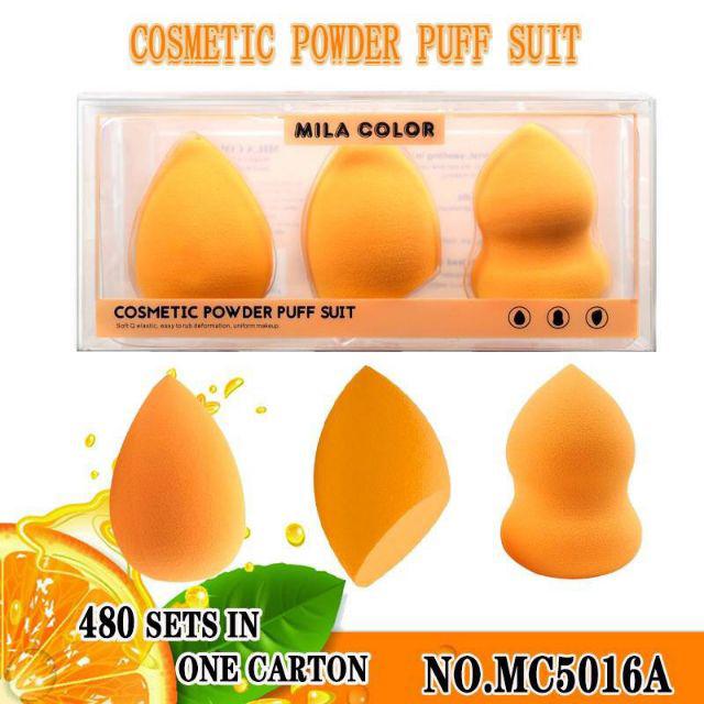 Mila color ฟองน้ำ ฟองน้ำเกลี่ยรองพื้น ฟองน้ำเกลี่ยรองพื้น พัฟแต่งหน้า