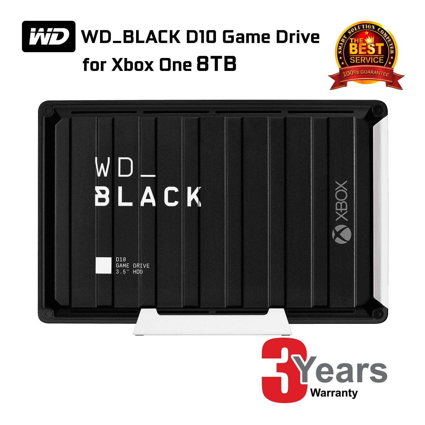 WD Black D10 Game Drive 8TB USB 3.2 (WDBA3P0080HBK)