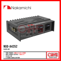 NAKAMICHI NGO-A4252 เป็นเพาเวอร์แอมป์ Class-AB แบบ 4 แชนแนล สำหรับระบบเสียงรถยนต์ ใช้งานกับ จอแอนดรอยด์ โดยเฉพาะ