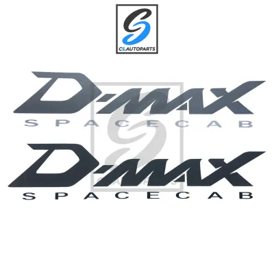 สติ๊กเกอร์ D-MAX SPACECAB ปี 2007-2011 รุ่น GOLD SERIES ติดข้างท้ายกระบะ