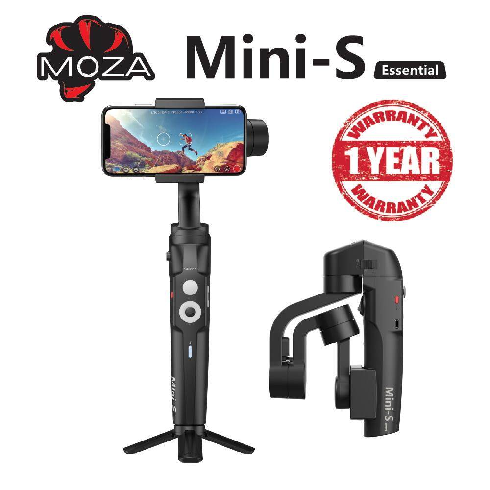 MOZA Mini-S Essential (Mini-SE) ไม้กันสั่น 3 แกน พับได้ สำหรับมือถือ SmartPhone (ประกัน 1 ปี Cover 2 Pro)