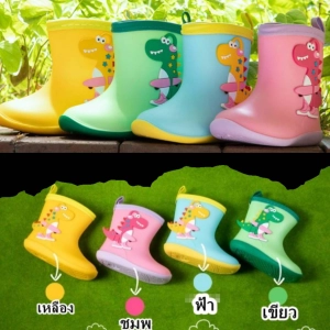 ภาพหน้าปกสินค้าCKS 2009│รองเท้าบูทเด็ก Children Rain Boots รองเท้าบู๊ทยางเด็ก บูทยางกันฝนเด็ก บูทกันฝนเด็ก รองเท้าบูทยางกันน้ำเด็ก บูทยางเด็ก ((Size 14-21 cm.) ที่เกี่ยวข้อง