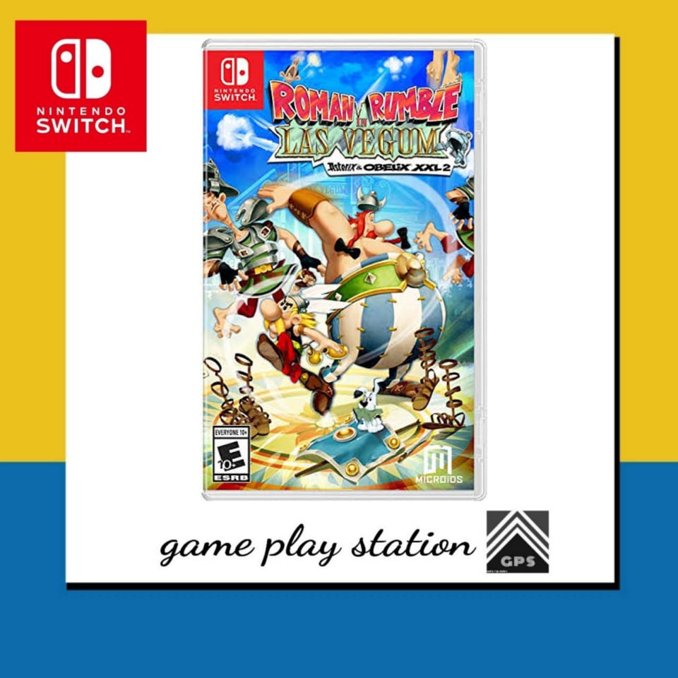 nintendo switch roman rumble in las vegum ( english zone 1 ) ราคา 790 บาท*ส่งฟรี
