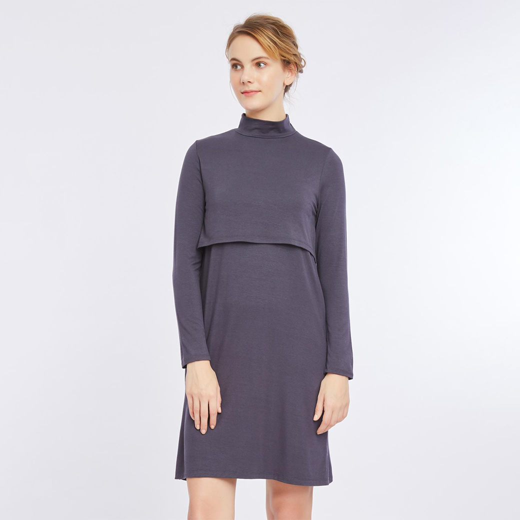 Nitan (นิทาน) ชุดเดรสให้นมบุตร รุ่น Poinsettia Nursing Dress ราคา 1,790 บาท*ส่งฟรี