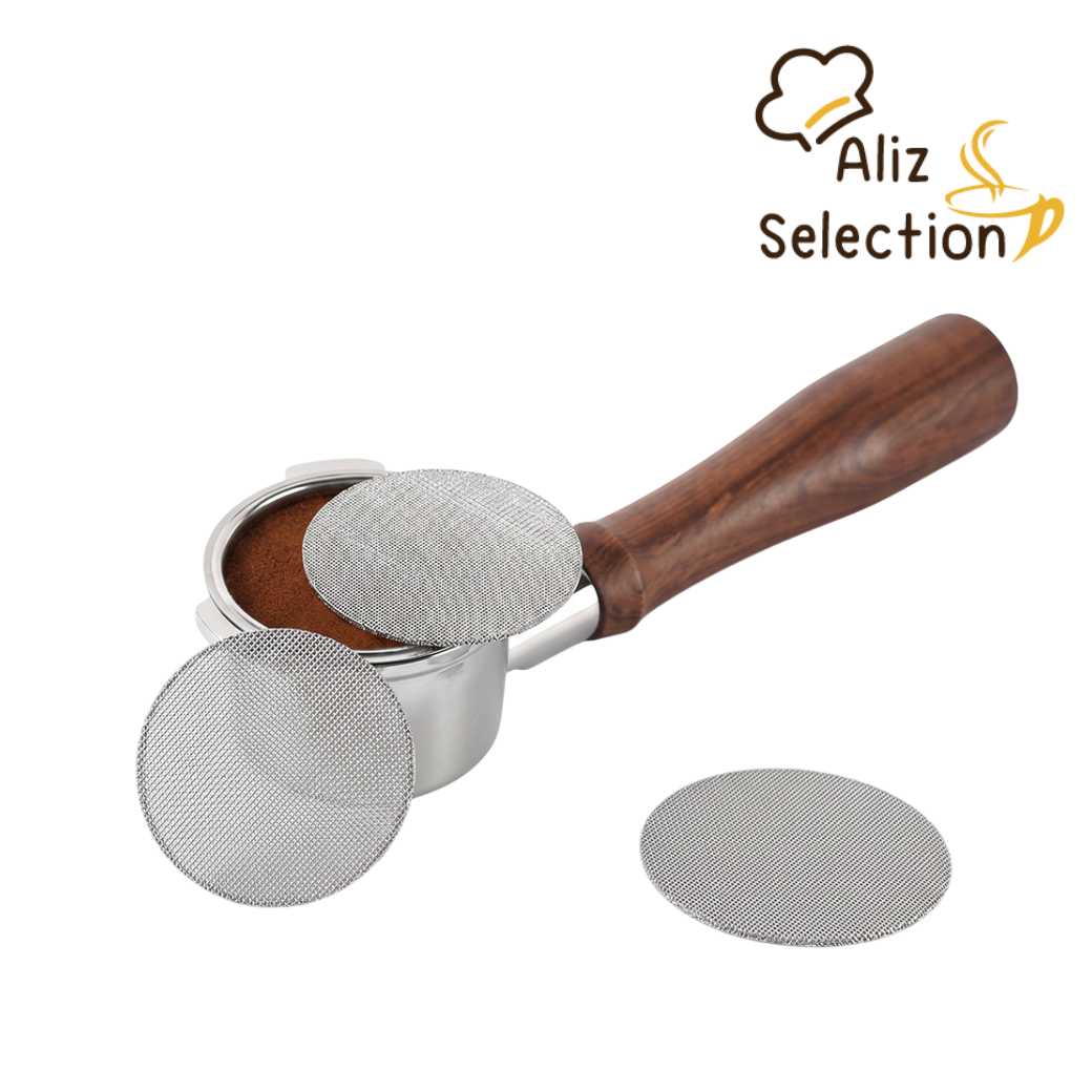 Coffee Maker Filter Coffee Water Distribution Plate Puck Screen Filter Helps Distribute Water Evenly Across the Coffee Grounds Aliz Selection ราคา 59 บาท*ส่งฟรี