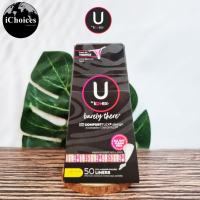 U by Kotex _ Barely There Liners for Thongs Regular 50 Liners แผ่นอนามัย สำหรับจีสตริง บิกินี