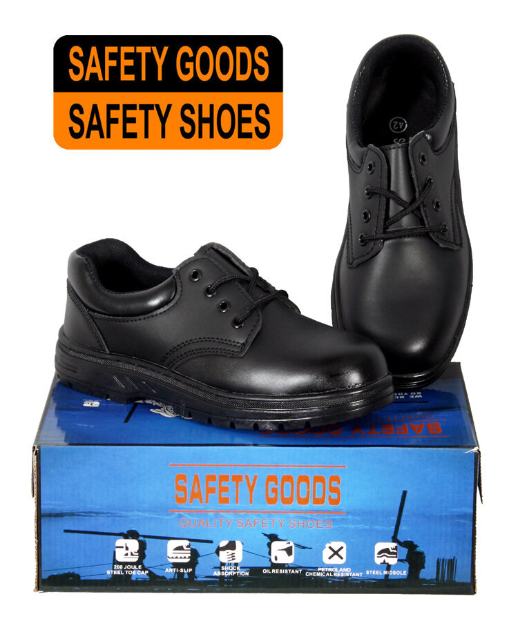 รองเท้าเซฟตี้ Safety Goods #010 รองเท้าหัวเหล็ก พื้นเสริมเหล็ก รองเท้า เซฟตี้ safety shoes