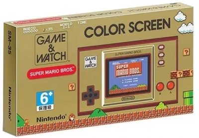 Game & Watch Super Mario Bros Nintendo Console ( enhlish )