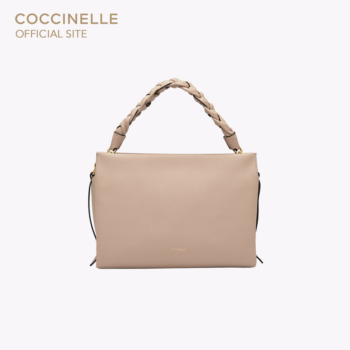 COCCINELLE BOHEME GRANA DOUBLE CLUTCH 190201 POWD.PI/POWD.PI ราคา 19,900 บาท*ส่งฟรี