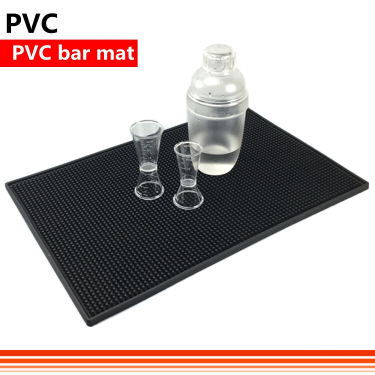 แผ่นรอง PVC แบบยาวยางกันลื่น ที่รองแก้วแผ่นกั้นความร้อนแผ่นรองแก้ว แผ่นเคาน์เตอร์บาร์