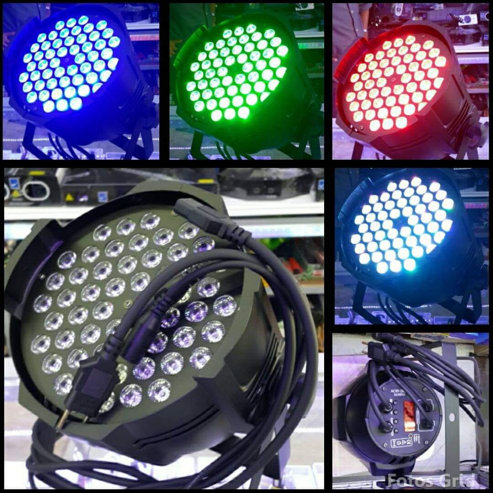 par 54 led 3in1 5w ไฟ LED ไฟพาร์ LED  PAR 54 LED 3 in 1  ไฟพาร์ LED disco lights LED ไฟเวที ไฟดิสโก้เธค ไฟปาร์ตี้ ไฟเวที แสง สี เสียง
