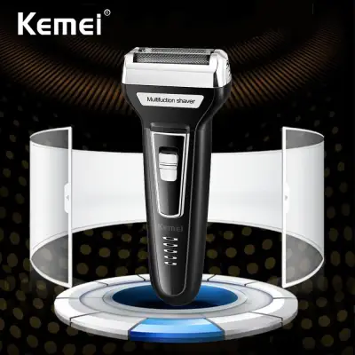 เครื่องโกนหนวดไฟฟ้าไร้สาย KEMEI KM-6559 ที่โกนหนวดไฟฟ้า มีดโกนหนวดไฟฟ้า ที่กันคิ้ว จอน ขนจมูก ผม KEMEI 3 In 1 Multi-functional 3in1 Nose Trimmer & Shaver & Hair Clipper mens Rechargeable IVIZA