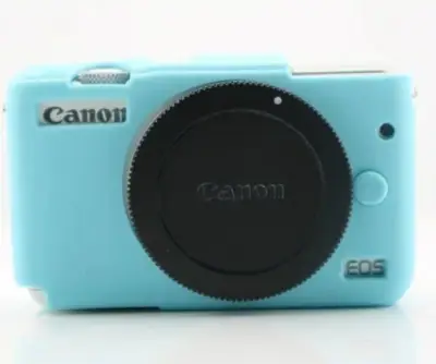 เคสกันกระแทกกล้อง CAMERA CASE SILICONE CANON M10 BLUE
