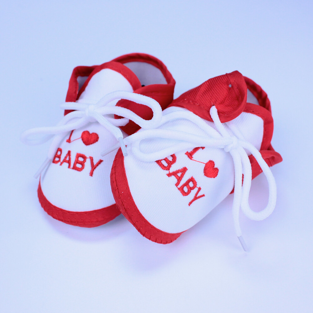 Babyonline(X231)N5รองเท้าสำหรับเด็กทารกแบบผูกเชือก