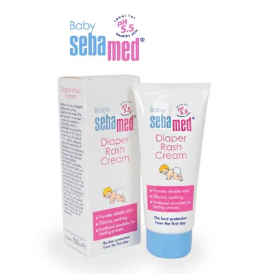Sebamed Baby Diaper Rash Cream 50ml ซีบาเมด ครีมทาสำหรับเด็ก ครีมทาผื่นผ้าอ้อม 1กล่อง