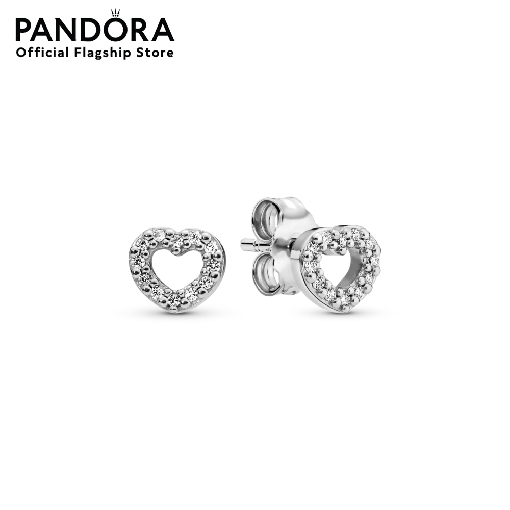 Pandora Heart Stud Earrings เครื่องประดับ ต่างหู ต่างหูเงิน ต่างหูสีเงิน เงิน ต่างหูหัวใจ หัวใจ ต่างหูเพชร เพชร ต่างหูแพนดอร่า แพนดอร่า ราคา 2,745 บาท*ส่งฟรี