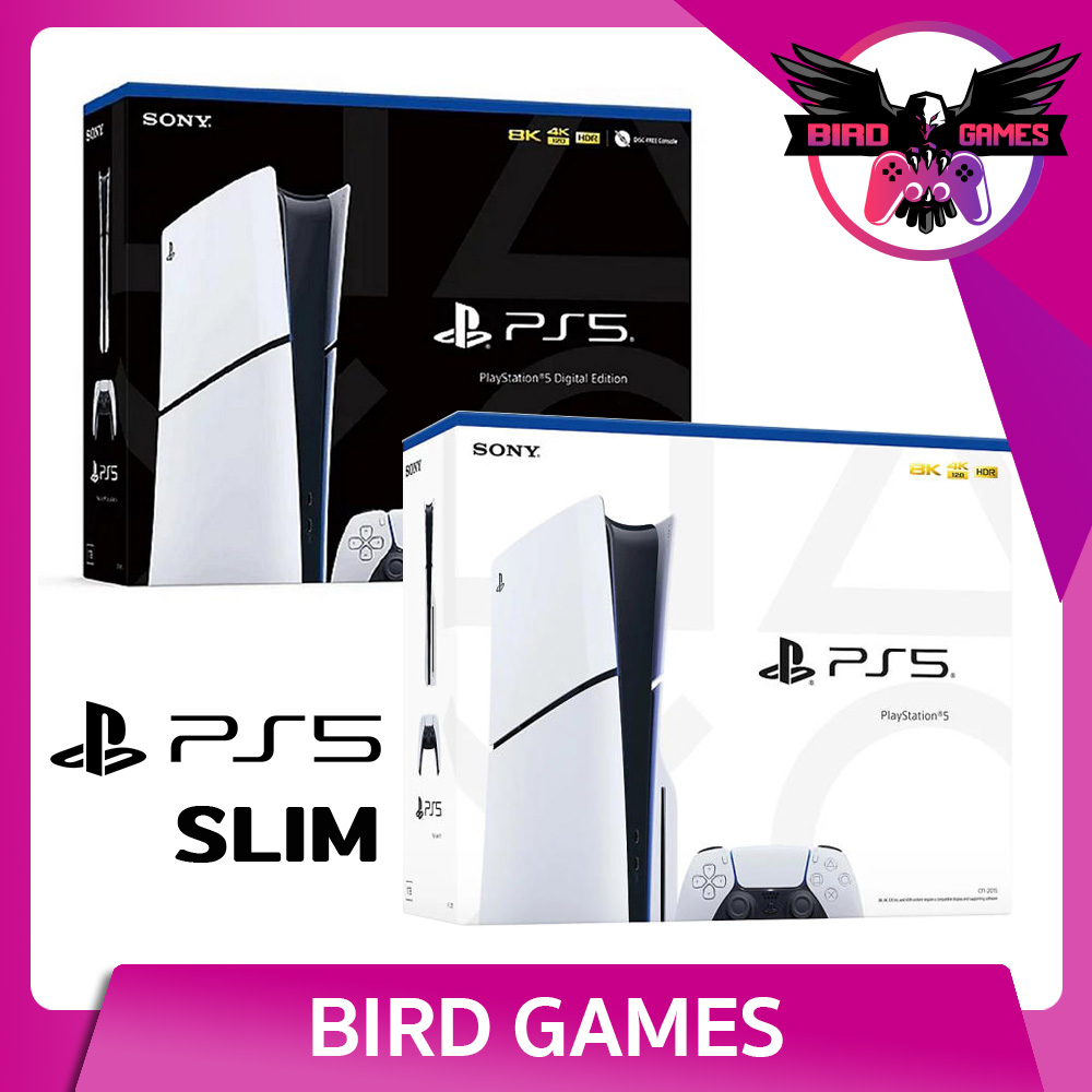**พร้อมส่ง** เครื่อง PS5 Slim DIsc Blu-Ray Console , Digital [Japan] [เครื่อง ps5] [ps5 console] [playstation5 console] [เครื่อง ps5 แผ่น] ราคา 17,490 บาท*ส่งฟรี