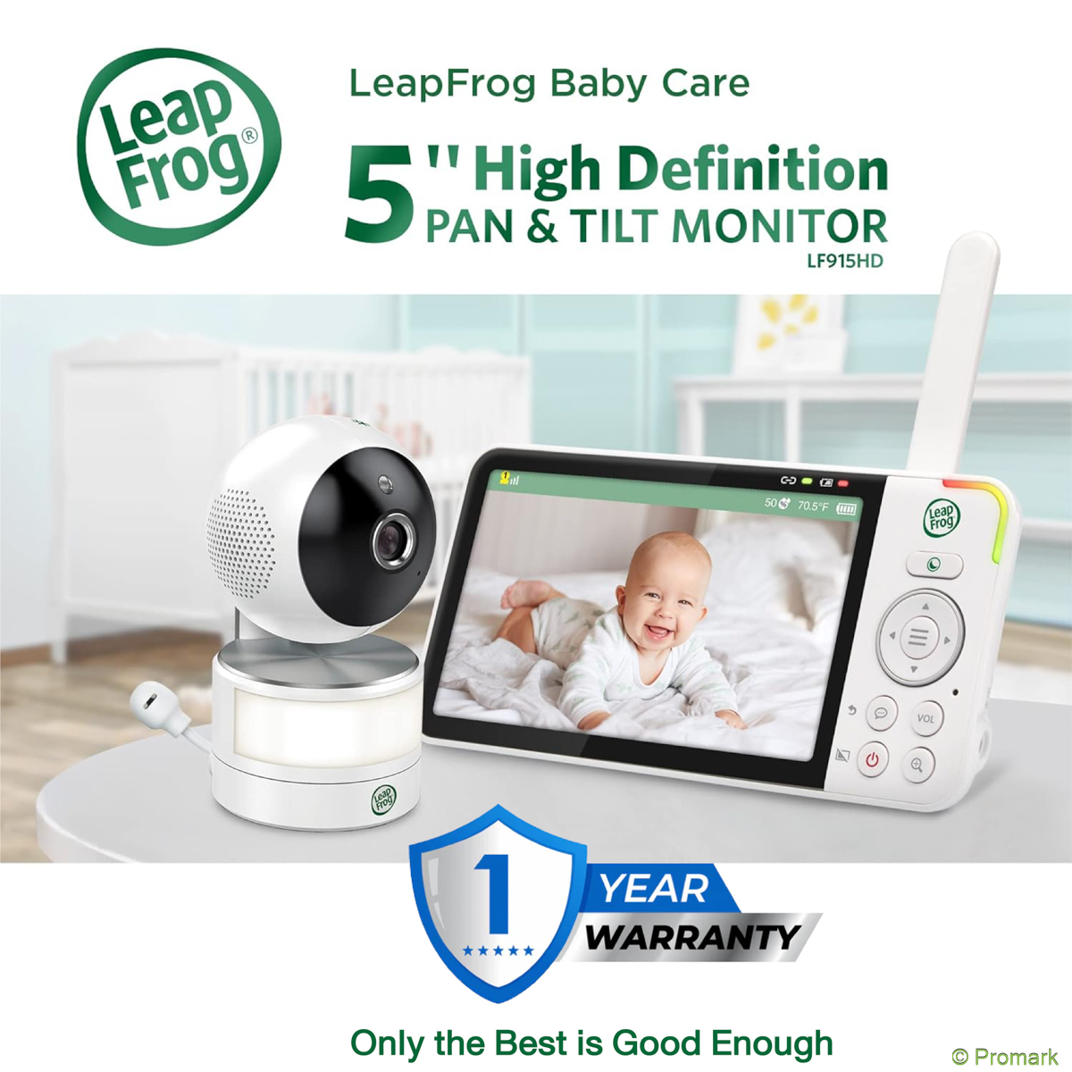 (ประกัน 1ปี) Vtech Leapfrog Baby Monitor Camera กล้องเบบี้ มอนิเตอร์ จอ LCD Direct Connect (No-Wifi)