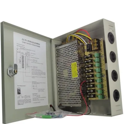 ตู้จ่ายไฟ 12 V 15A 180W Power Supply cctv box