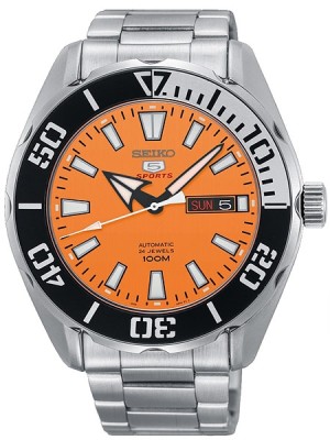 ดูภาพ Karnvera Shop นาฬิกาข้อมือผู้ชาย Seiko 5 Sports Automatic SRPC55K1 Men's Watch เพิ่มเติม Karnvera Shop นาฬิกาข้อมือผู้ชาย Seiko 5 Sports Automatic SRPC55K1 Men's Watch