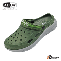 ADDA 2density รองเท้าแตะ รองเท้าลำลอง สำหรับผู้ชาย แบบสวมหัวโต รุ่น 5TD88M2 (ไซส์ 7-11)