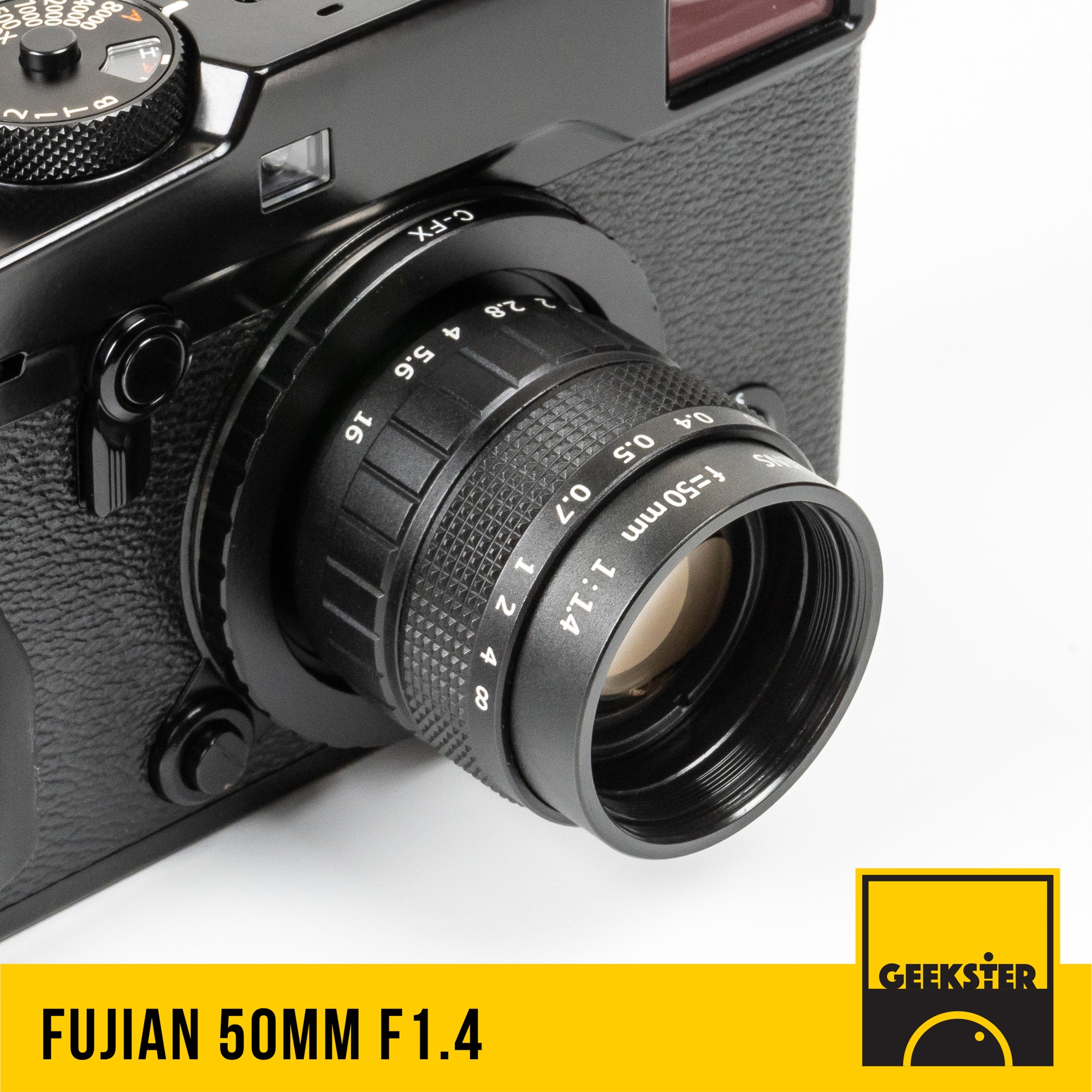 เลนส์กล้อง เลนส์ถ่ายภาพคุณภาพสูง FUJIAN 50mm f1.4 สำหรับกล้อง Mirrorless ( FUJI / OLYMPUS / SONY / PANASONIC / CANON / NIKON ) ( เลนส์หลังละลาย โบเก้หมุนวน เลนส์มือหมุน เลนส์ หน้าชัดหลังเบลอ เลนส์ละลาย สำหรับ กล้อง NIKONZ Z NZ EOSR EOS... ราคา 790 บาท*ส่งฟรี