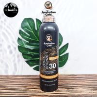 75% Sale!!! EXP06/2025 Australian Gold _ Instant Bronzer Continuous Spray Sunscreen สเปรย์กันแดด พร้อมบรอนเซอร์ ให้ความชุ่มชื้น