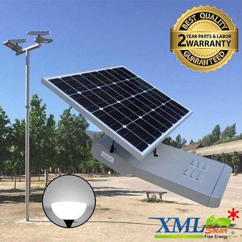 Xml-Solar Smart Street Lamp, Solar Cell, 80 Watt (White Light), Monocrystalline Lamp, Smart Street Light, Solar Cell Light ราคา 25,000 บาท*ส่งฟรี
