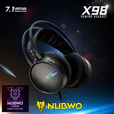 หูฟัง NUBWO HeadSet NUBWO X98 Gaming 7.1 หูฟังระบบเสียง 7.1