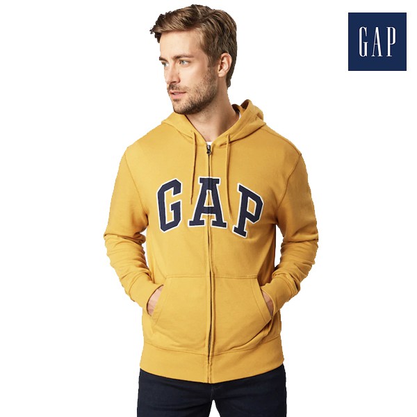 เสื้อ GAP Hoodie เสื้อฮูดแขนยาว Gap Zip Hoodie whitecream Outlet เนื้อผ้าใส่แล้วสบาย ไม่ร้อน