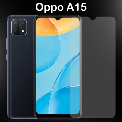 Use For OPPO A15 Tempered Glass Screen Protector (6.52)