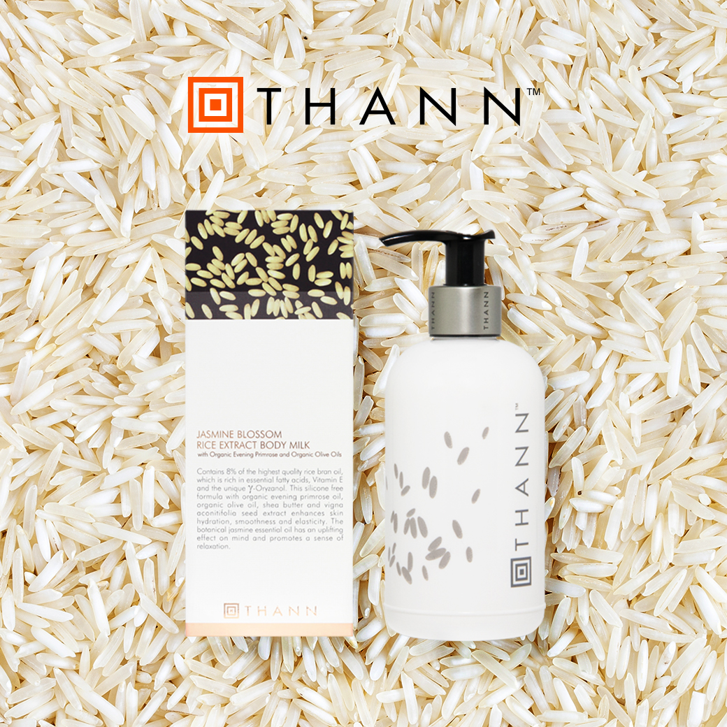 Thann Jasmine Blossom Rice Extract Body Milk with Organic Evening Primrose and Organic Olive Oils 250ml. ราคา 1,090 บาท*ส่งฟรี