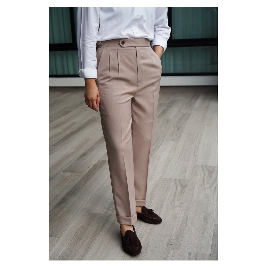 The Rimm classic trousers กางเกงขายาว กางเกงเอวสูง