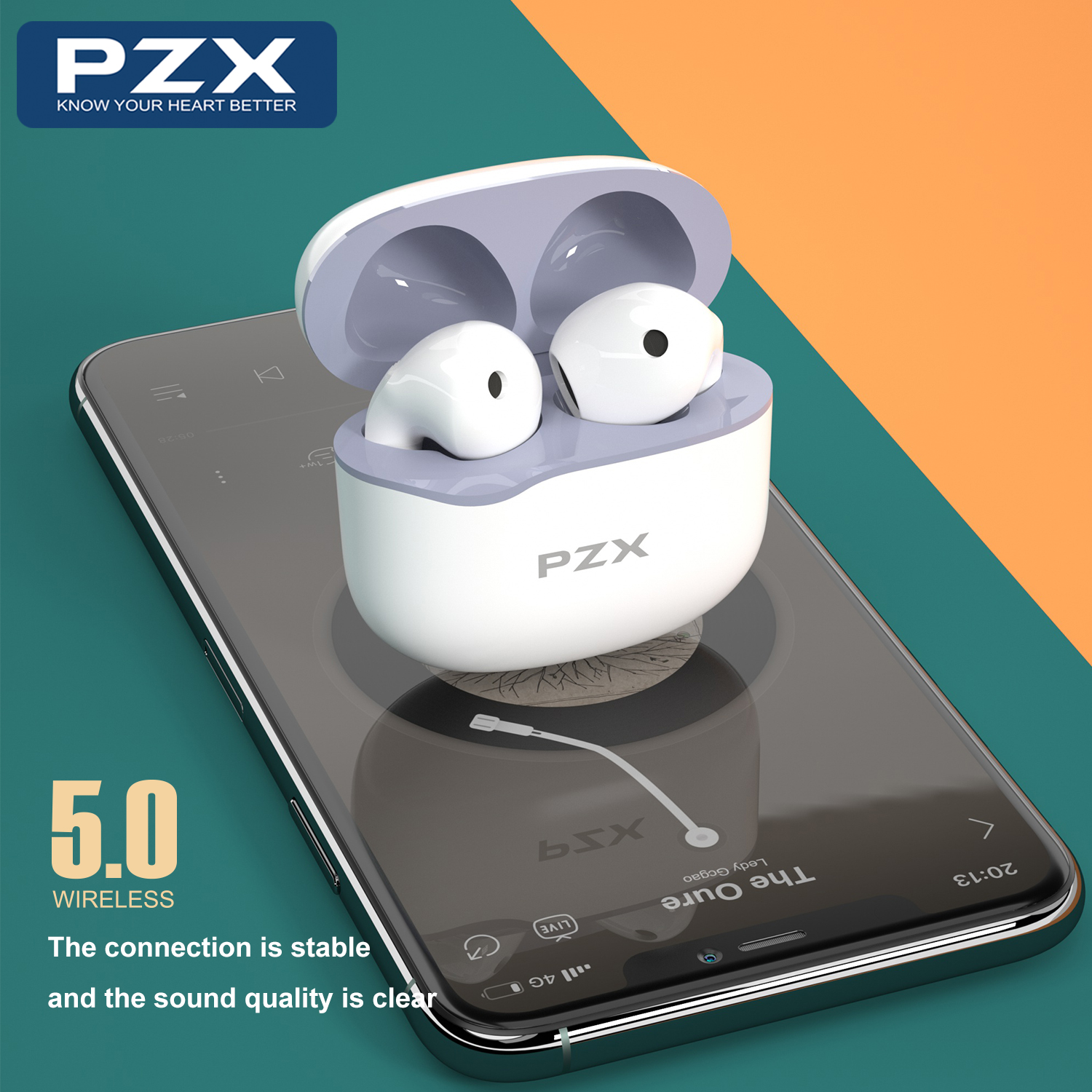 TWS หูฟังบลูทูธ PZX L53 พร้อมกล่องชาร์จ Android IOS ใช้ได้ หูฟัง ไร้สาย Bluetooth V5.0 เสียงดี BY.JDO VISION ราคา 199 บาท*ส่งฟรี