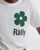 Rally Flower Tee (Regular Fit) - เสื้อยืดทรง Regular สกรีนลายดอกไม้ (มีให้เลือก 5 สี)