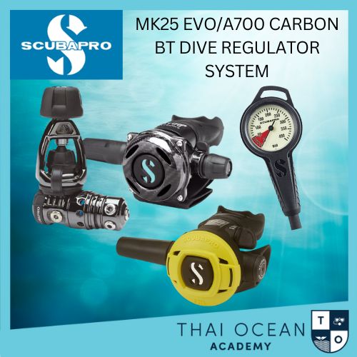 SCUBAPRO MK25 EVO BT + A700 BT  + R195 Set (1stage + Reg + Oct + Gauge) Regulator - ยี่ห้อ SCUBAPRO ราคา 70,690 บาท*ส่งฟรี