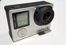 ภาพขนาดย่อของสินค้ากล้อง GoPro hero 4 Black & silver camera สินค้าสวยสภาพใหม่ 99%